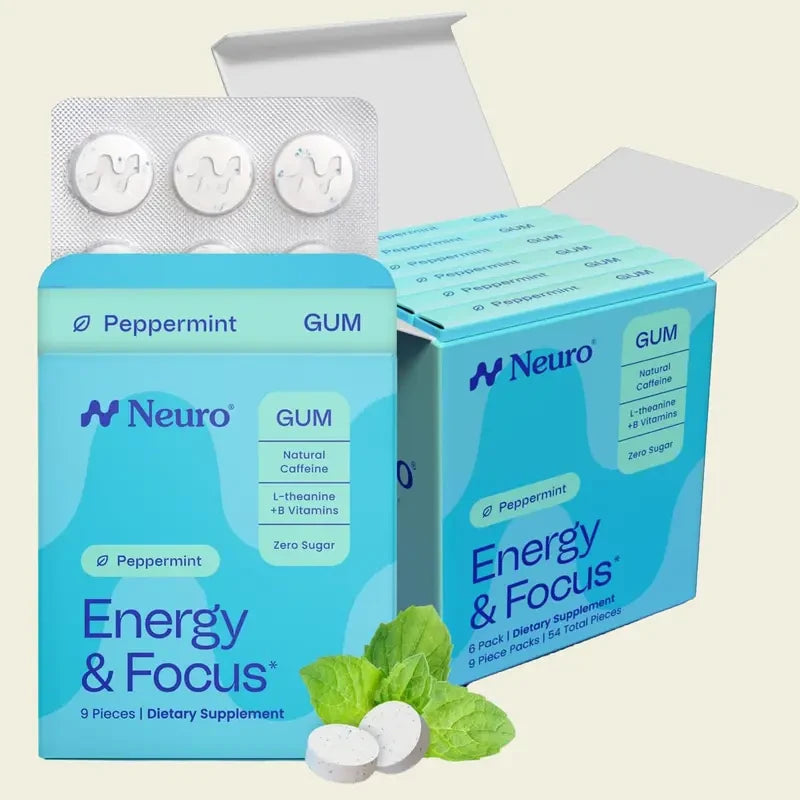 Caffeine Energy Supplement Gum