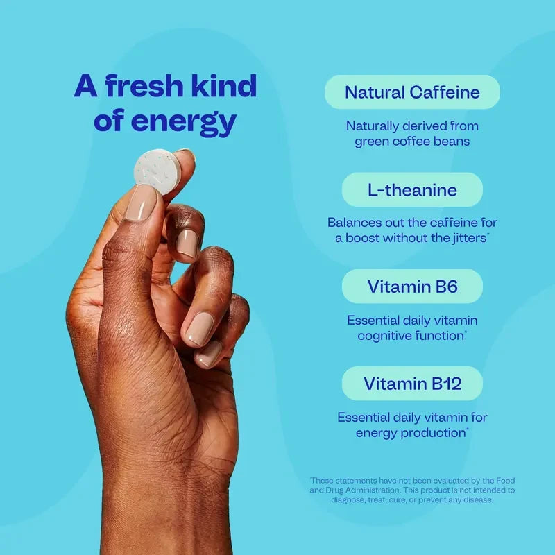 Caffeine Energy Supplement Gum