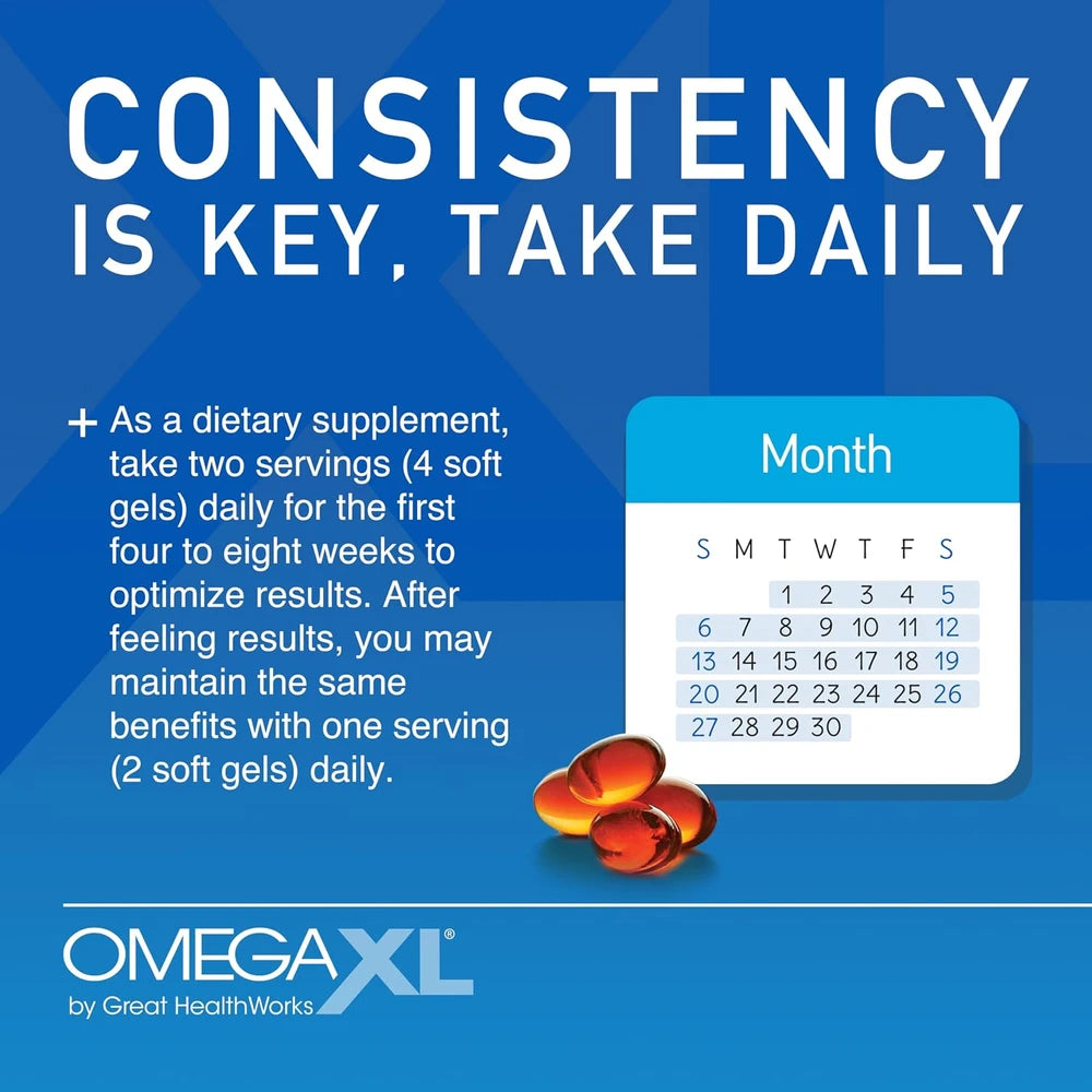 OmegaXL Joint Support Supplement for Mobility