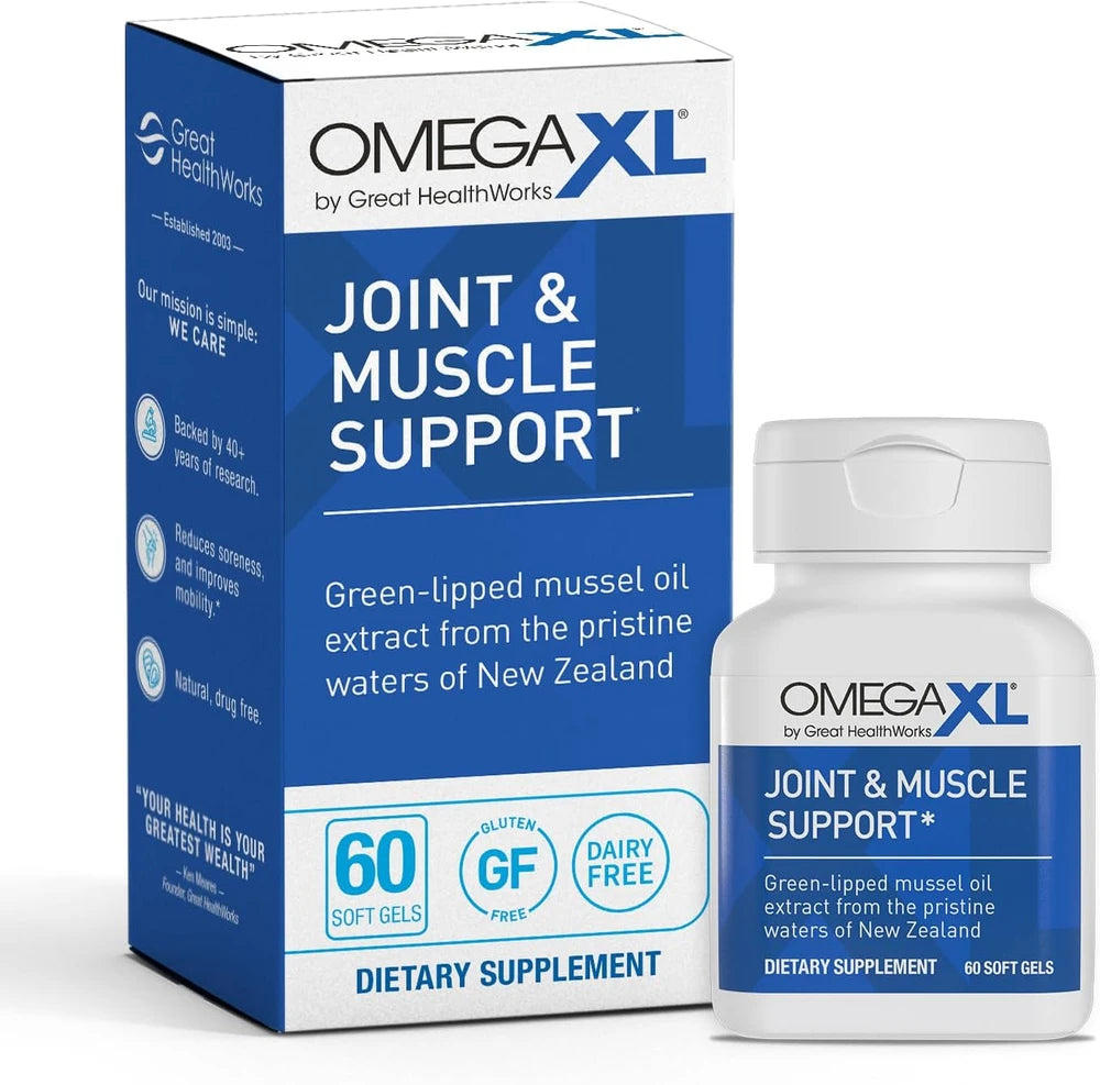 OmegaXL Joint Support Supplement for Mobility