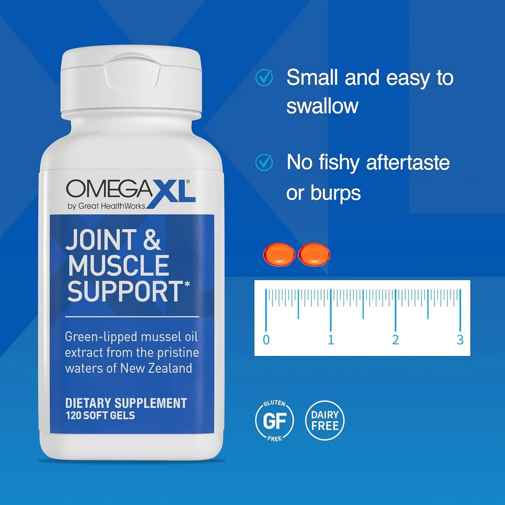 OmegaXL Joint Support Supplement for Mobility