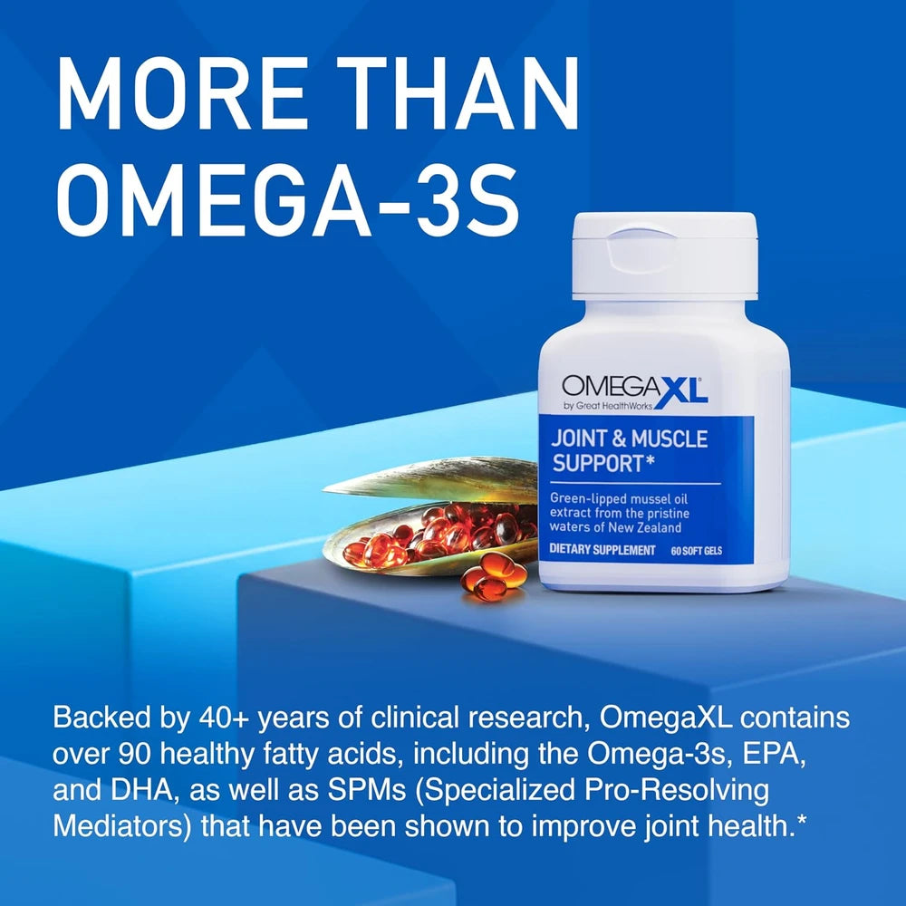 OmegaXL Joint Support Supplement for Mobility