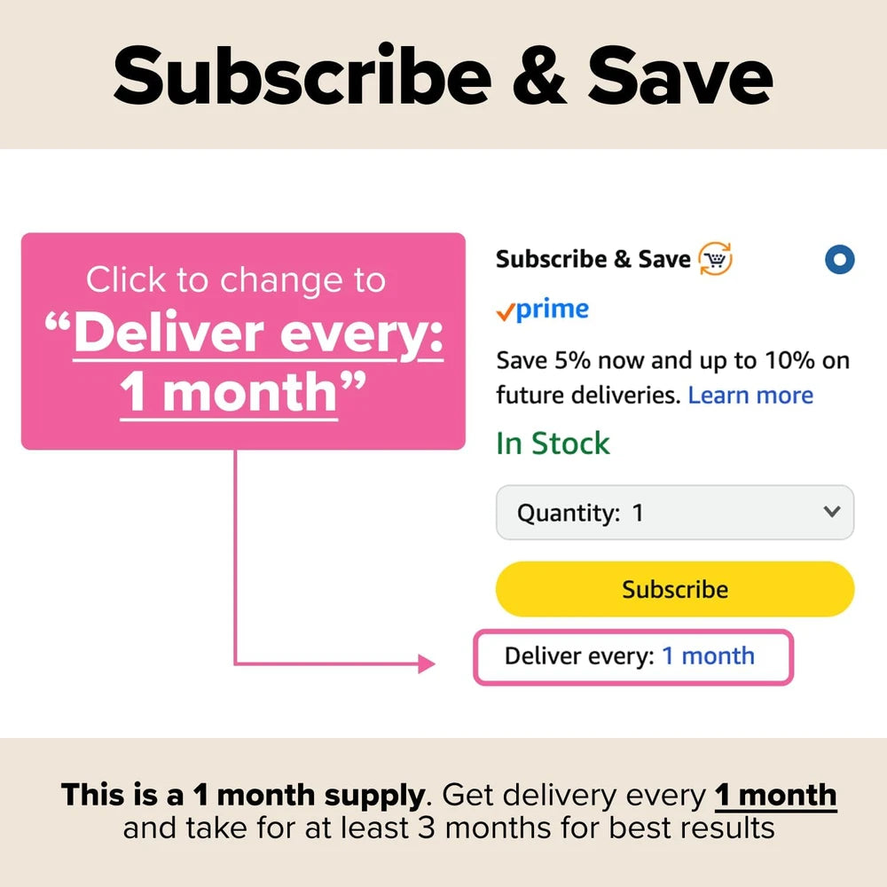 Vaginal Probiotic Supplement for pH and Odor Balance