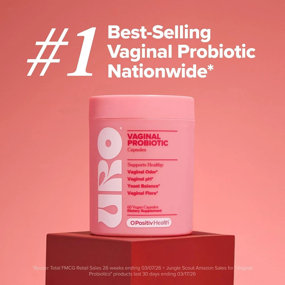 Vaginal Probiotic Supplement for pH and Odor Balance