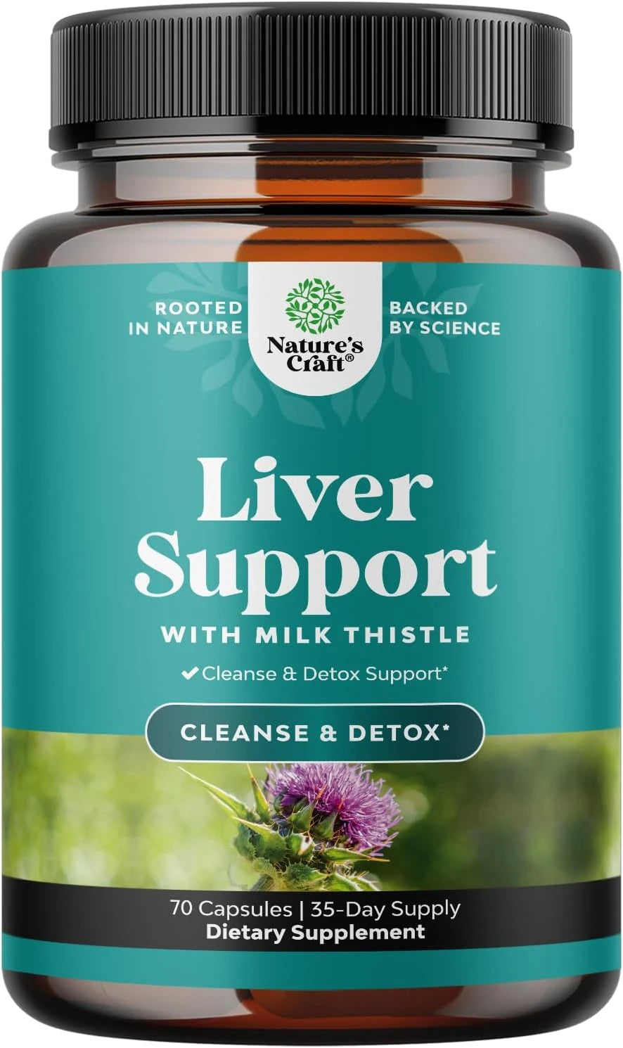 Milk Thistle Liver Cleanse Supplement
