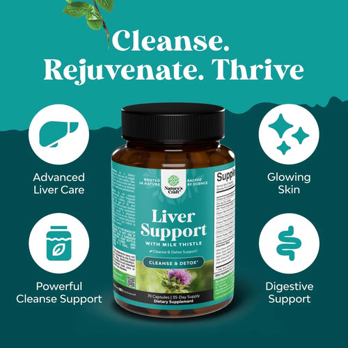 Milk Thistle Liver Cleanse Supplement